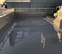屋上のウレタン塗膜防水