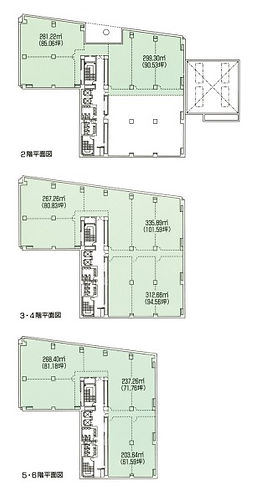 こみなと稲毛ビル　平面図