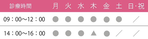 柴田産婦人科医院診療時間表