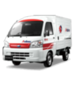 赤帽今治メタルサービス車輛