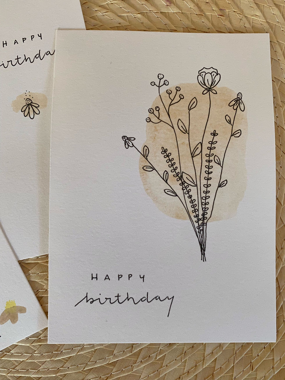 Miniaturbild: Postkarte Happy Birthday