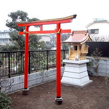 尺2檜持送り 土台 4段大 6尺鳥居