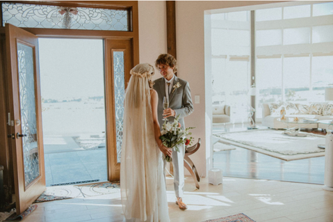 Wedding Couple Excited to be Married at The Octagon House