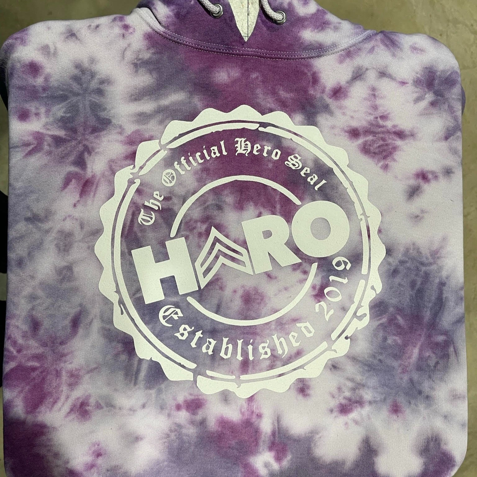 Purple Smoke Hero Hoodie