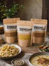 Relanzamiento de Gomasio y Rawmesano: dos condimentos naturales para transformar tus comidas