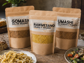 Relanzamiento de Gomasio y Rawmesano: dos condimentos naturales para transformar tus comidas
