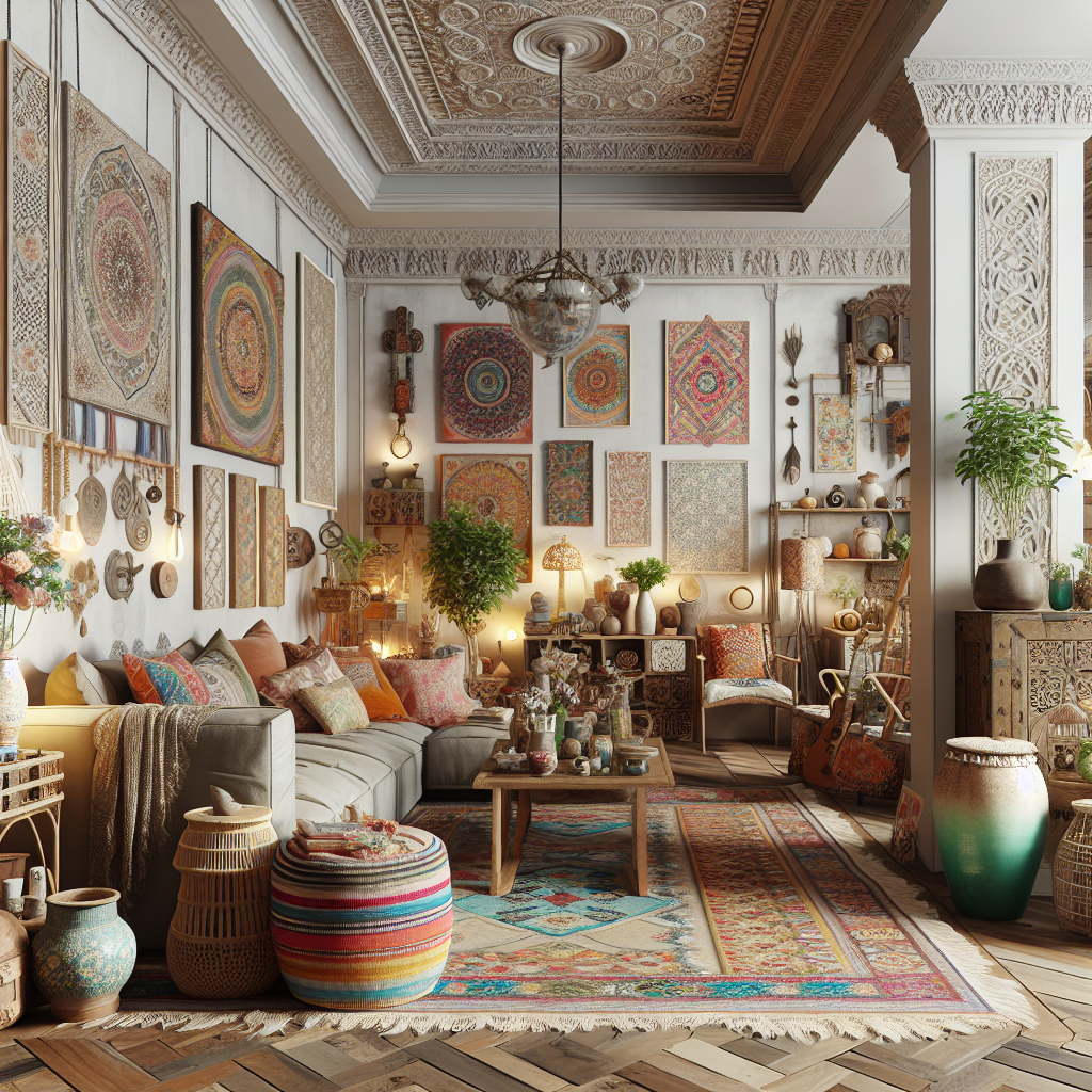 Bohemian-Inspired Room