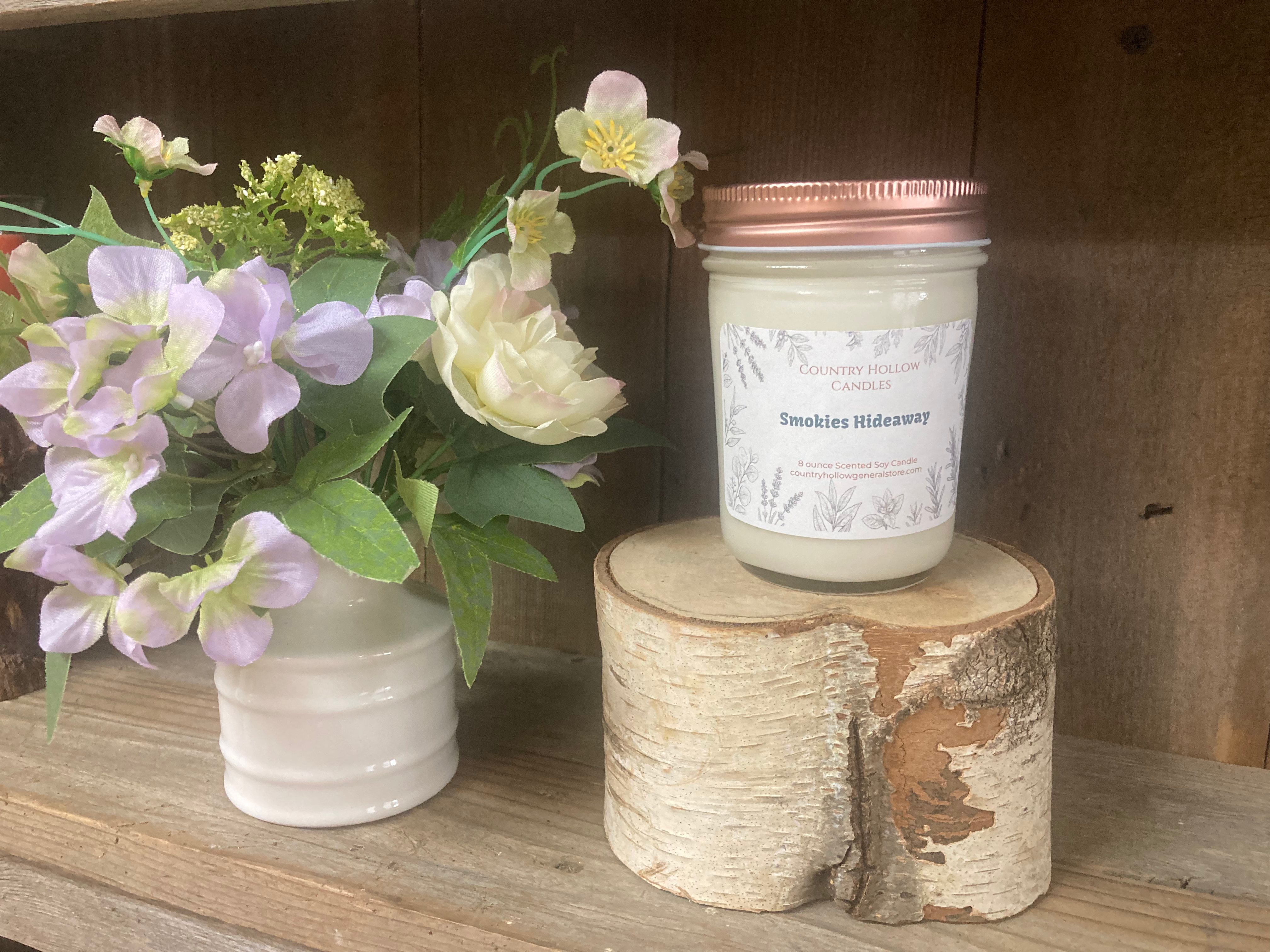 8 ounce soy candle