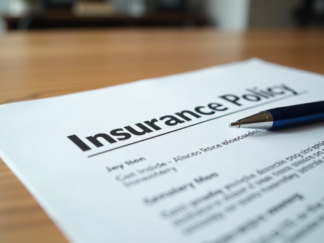 Business insurance policy sample