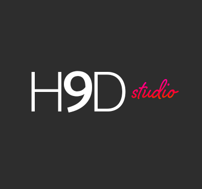 A logo created for H9D Studio.com