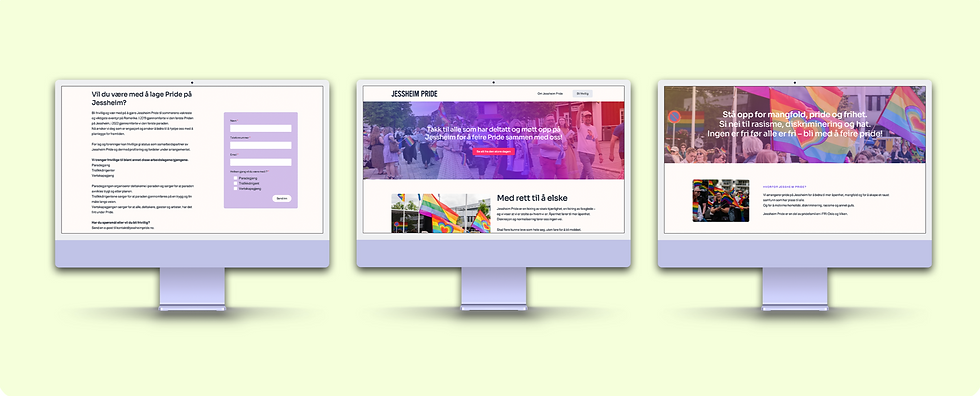 Jessheim Pride sin nettside