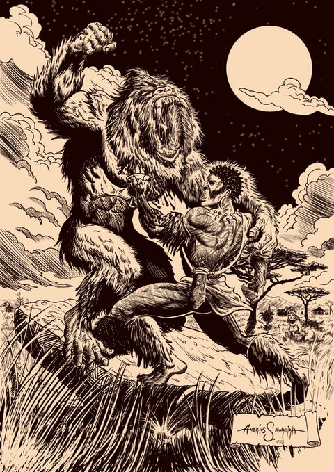 Mambo-Aye and the Baboon Man