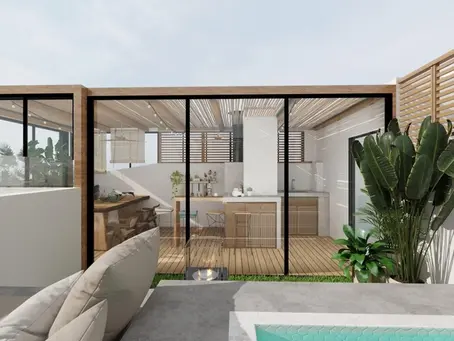 diseño cerramiento terraza