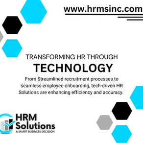 TRANSFORMING HR THROUGH TECHNOLOGY