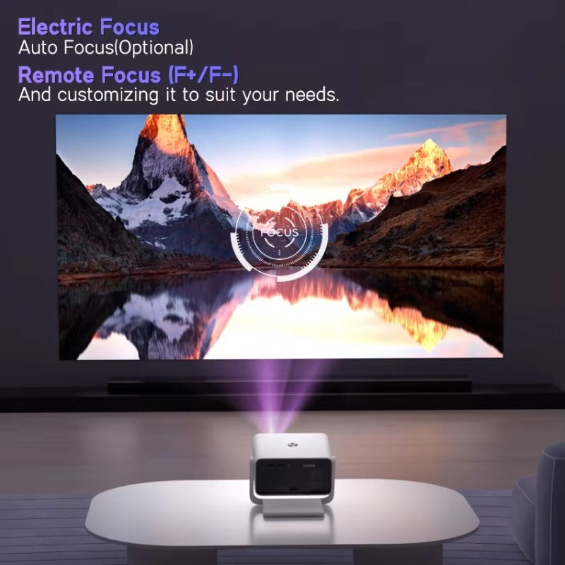 Miniatura: C30 Pro Led Video Projector Business 4K Android Smart Bluetooth Wifi Phone Tv St