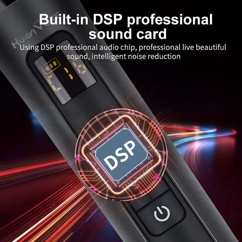 Thumbnail: Handheld Microphone with Sound Card Effects All-in-One Noise-Canceling Mic Rever