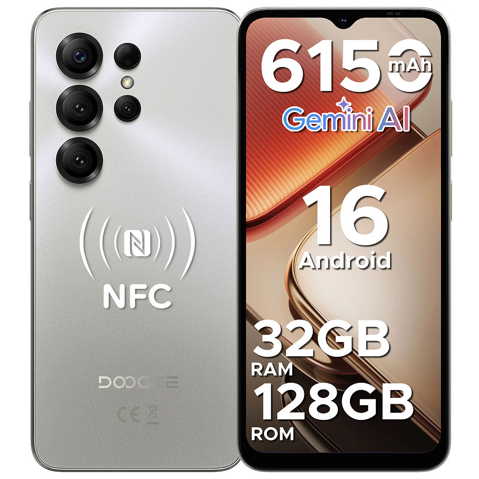 Miniatura: DOOGEE Note56X Pro Cell Phone Android 16 6.56'' HD+ 90Hz Display 32GB+128GB 6150