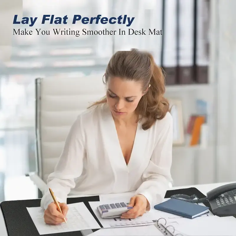 Miniatura: PU Leather Desk Pad Organizer - 31" x 13" Waterproof