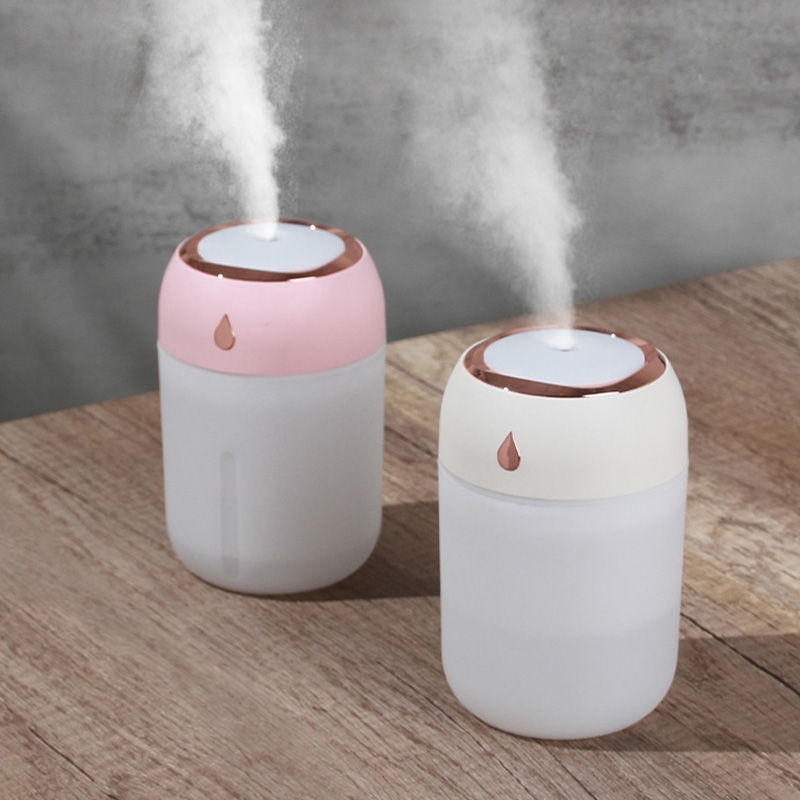 Miniatura: Portable Mini USB Air Humidifier Aroma Diffuser LED Cool Light 330ml Mist for Ro