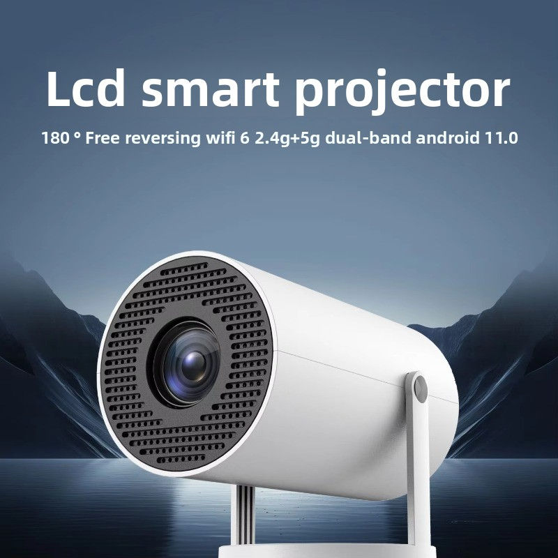 Miniatura: Hot Smart TV Android Support 4K Portable Mini Projector Game Home Cinema Theater