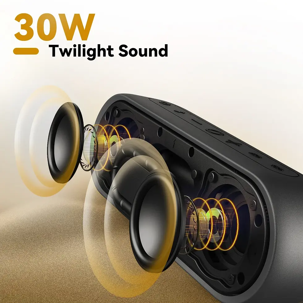 Miniatura: TRIBIT XSound Plus 2 Portable Bluetooth Speaker, 30W Power, IPX7 Waterproof Wire