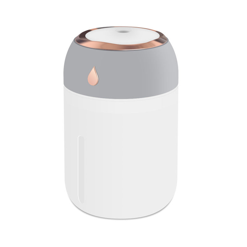 Thumbnail: Portable Mini USB Air Humidifier Aroma Diffuser LED Cool Light 330ml Mist for Ro