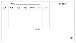 Weekly Planner 