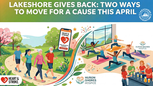 Lakeshore Gives Back: Two Ways to Move for a Cause This April