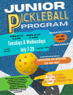 Junior Pickleball Program