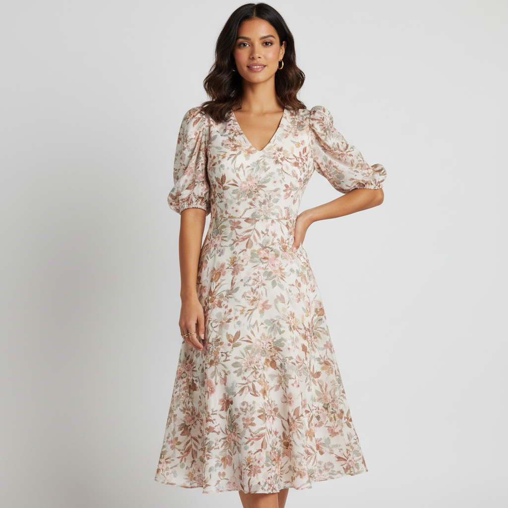 Vestido Midi Elegante