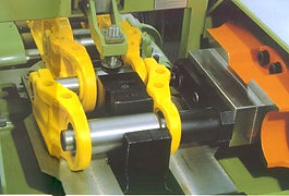 undercarriage service, track press, excavator track chain, bush, pin, turning