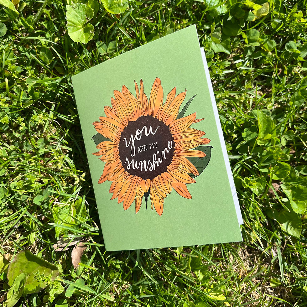Thumbnail: Sunflower Greeting Card