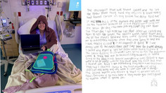 Damaris receives her Laptop from Heroes!