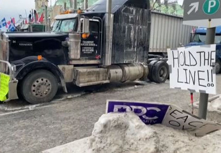 Report From Inside The Canadian Trucker Protest