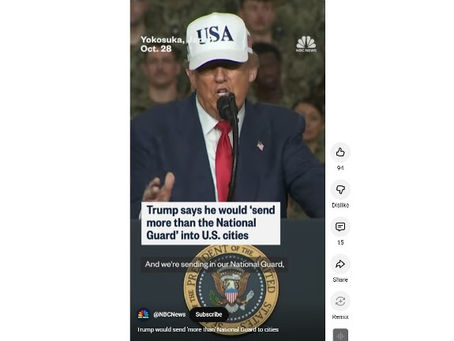 Trump vows to ‘send more than the National Guard’ into U.S. cities