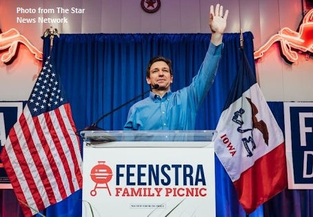 DeSantis Jabs at Trump in Iowa, Severe Weather Forces Cancelation of Trump’s Hawkeye State Rally