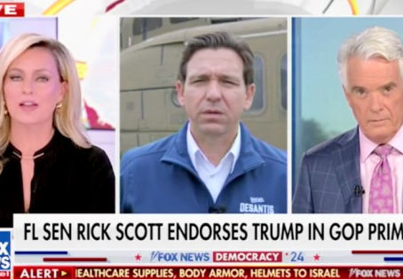 DeSantis Responds to Florida Republican Senator Endorsing Trump