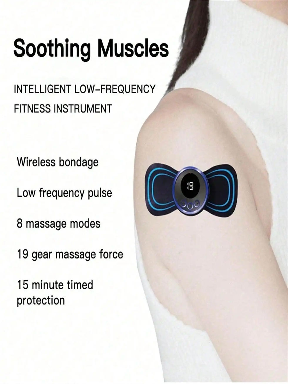 Thumbnail: Massage Electric Massager Cervical Neck Back
