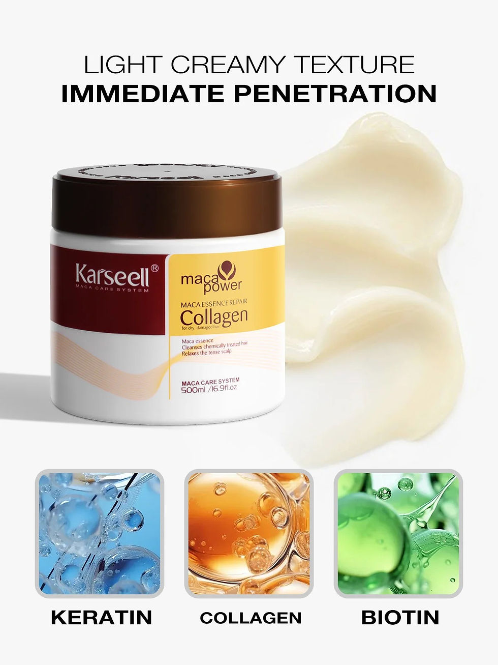 Thumbnail: Karseell Collagen Hair Treatment Deep
