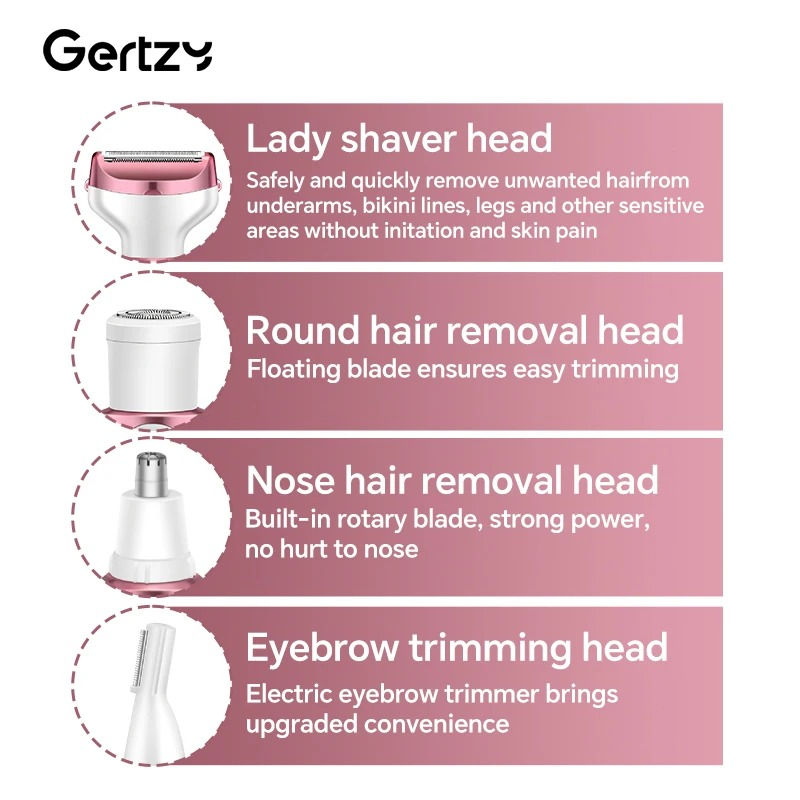 Thumbnail: 4 in 1 Electric Hair Removal