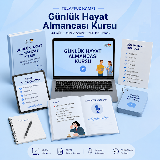 Alltagsdeutsch Kursu — Günlük Hayat Almancası