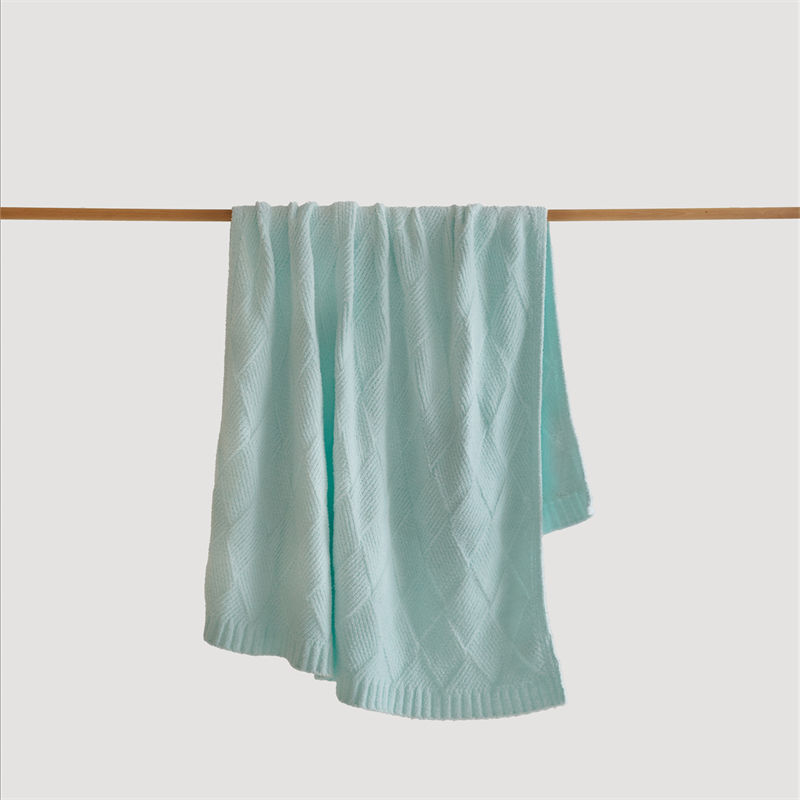 Thumbnail: Soft Chenille Knit Throws with seven colors
