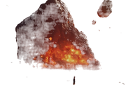 millions of asteroids falling to the ear