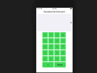 Swift Hexadecimal iOS calculator