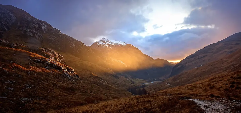 A burst of sun between showers, Glen Nevis.webp
