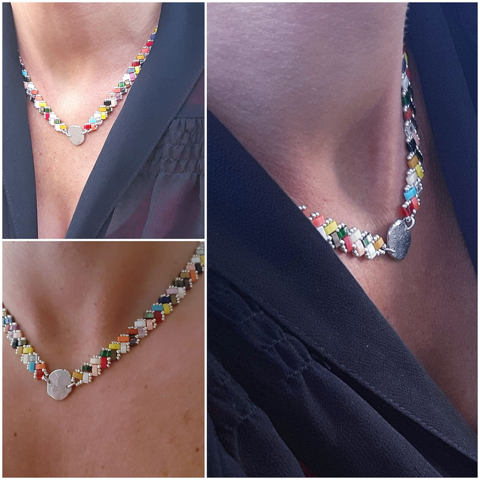 Miniature : Collier fin