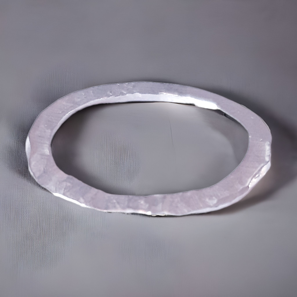 Miniature : Bague végétale, argent