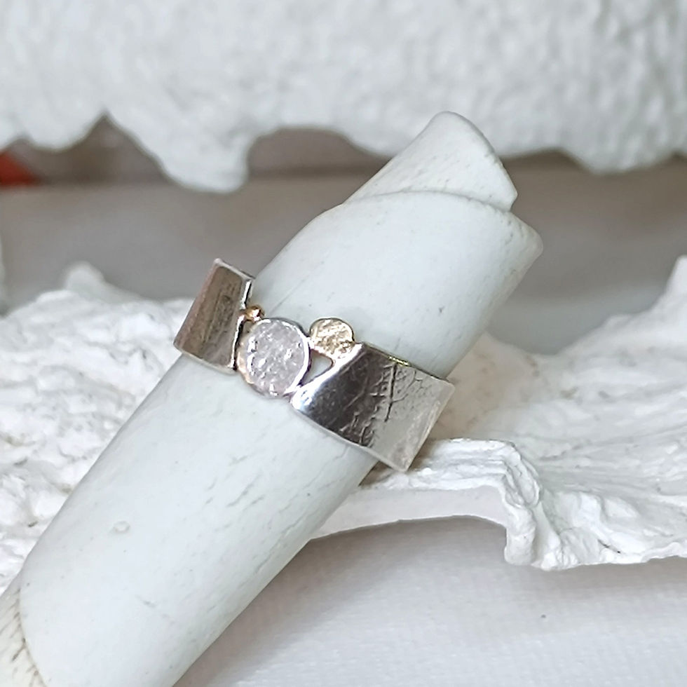 Miniature : Bague Argent et Or