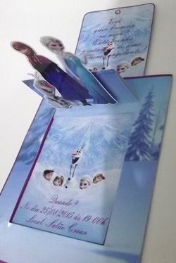 CONVITE ARTICULADO FROZEM
