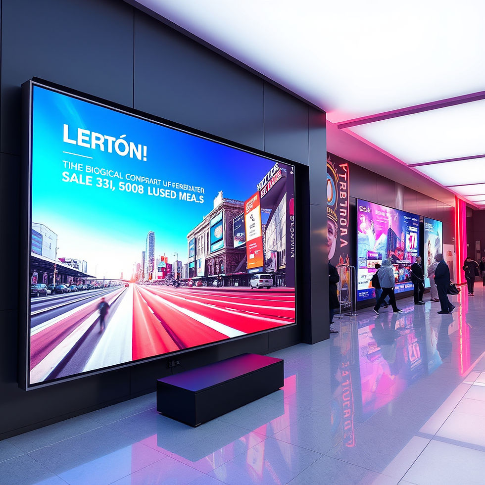 LED TV BIG 3D wall with advertizement runnig on it.jpg